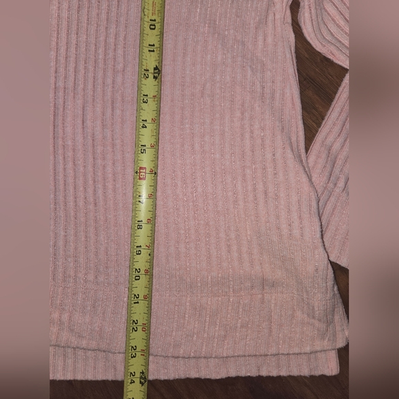 Maeve By Anthropologie Cowl Neck Baby Pink Soft Cozy Sweater - Picture 6 of 11